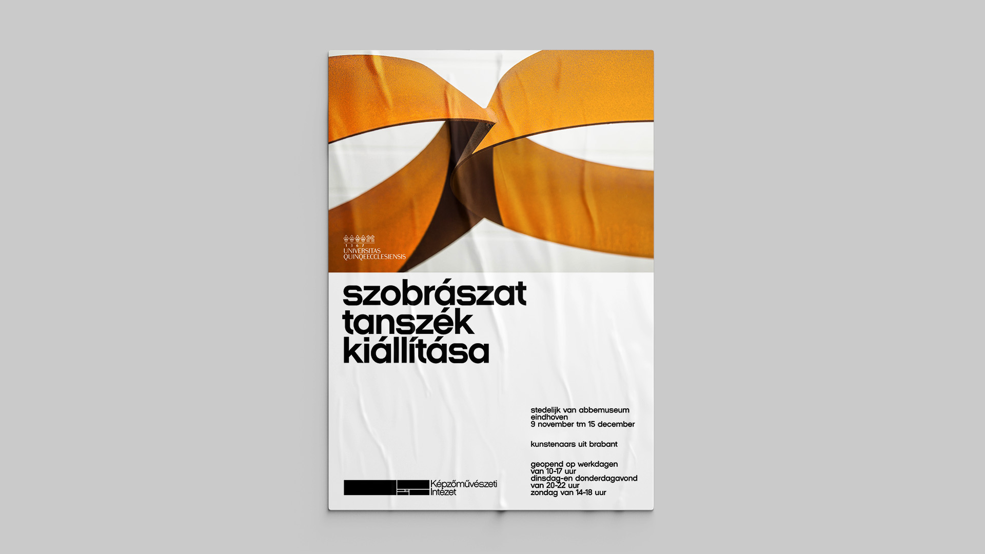 PTE MK poster template design